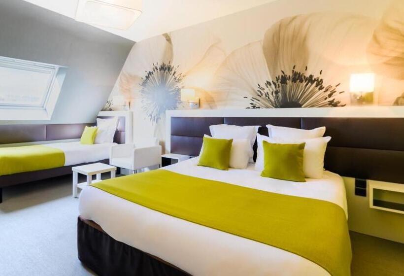 اتاق استاندارد سه نفره, Quality Hotel La Marebaudière Vannes Centre