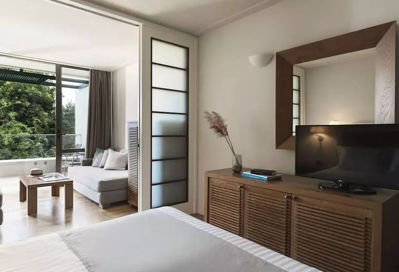 اتاق خانوادگی با چشم‌انداز باغ, Kontokali Bay Resort & Spa