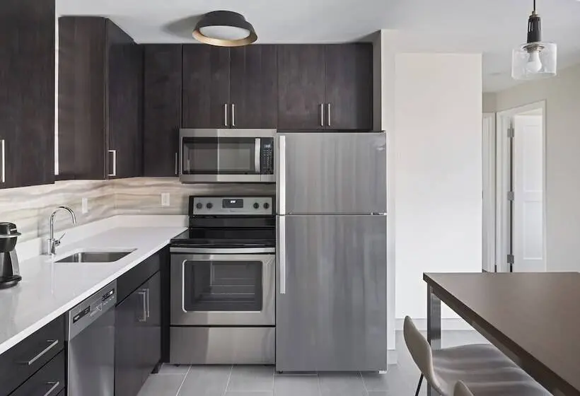 ２ベッドスイートルーム, Residence Inn By Marriott Greenville Downtown