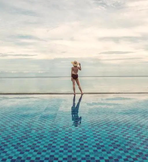 キングサイズベッドのエクゼクティブルーム, Santika Premiere Beach Resort Belitung