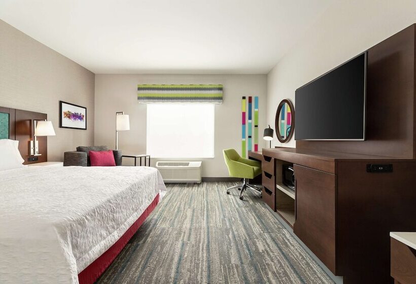 חדר סטנדרט, מיטת קינג, מותאם לאדם עם מוגבלויות, Hampton Inn West Valley Salt Lake City