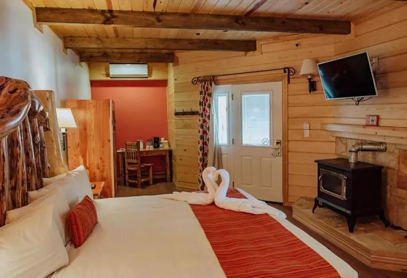 キングサイズベッドのスタンダードルーム, The Lodge At Creel Eco   Hotel & Spa