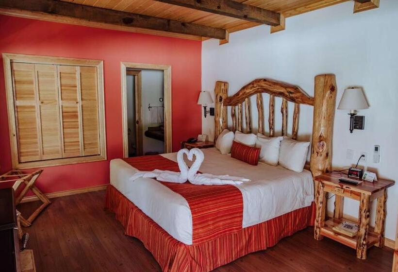 带大床的标准间, The Lodge At Creel Eco Hotel & Spa