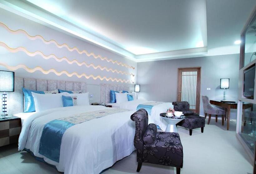 اتاق استاندارد چهار تخته, Chuang Tang Spring Spa Hotel Deyang