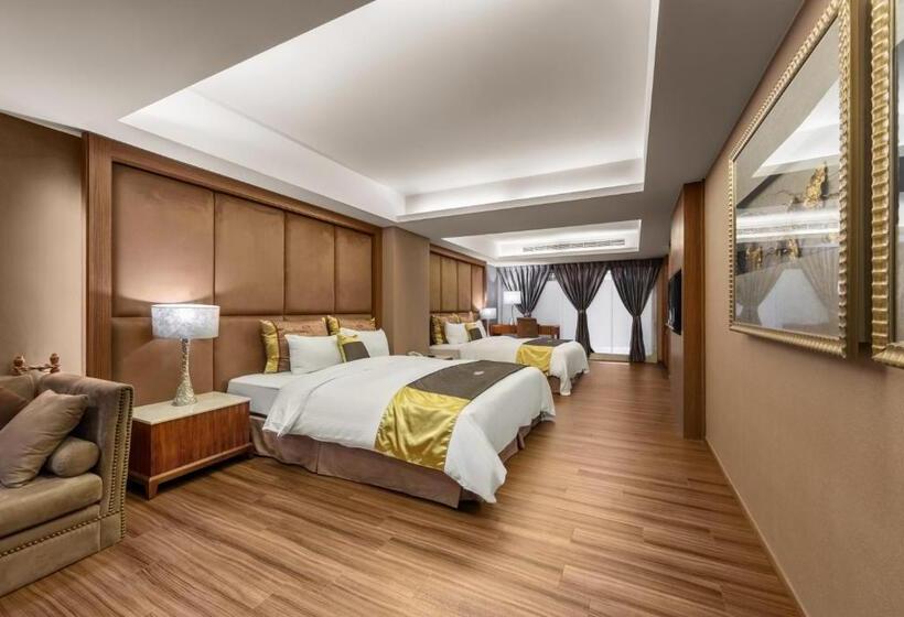 اتاق استاندارد چهار تخته, Chuang Tang Spring Spa Hotel Deyang