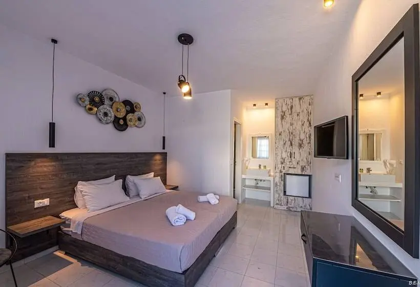 اتاق استاندارد با تراس, Katerina View Mykonos