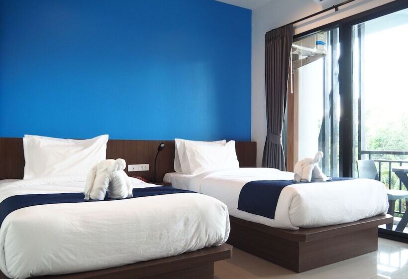 스탠다드 룸 풀장 전망, Friendly Hotel Krabi