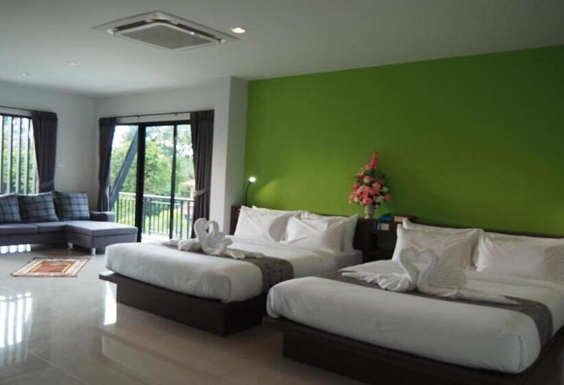 4인용 스탠다드 룸, Friendly Hotel Krabi
