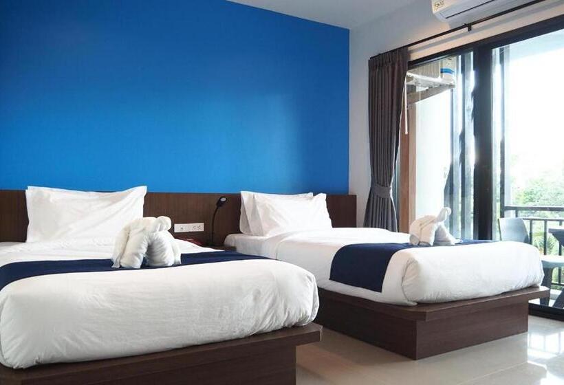 스탠다드 룸 풀장 전망, Friendly Hotel Krabi