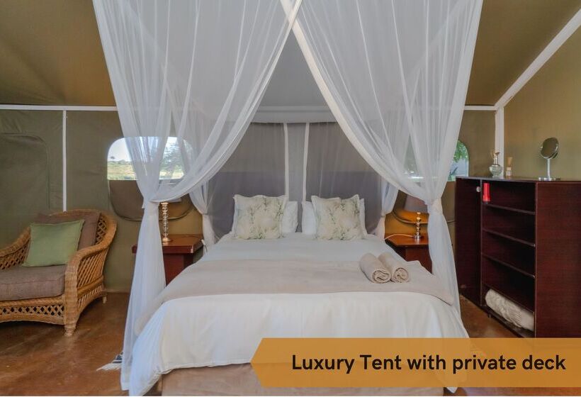 Deluxe Tent, Crocodile Bridge Safari Lodge