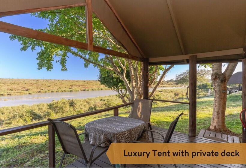 Deluxe Tent, Crocodile Bridge Safari Lodge