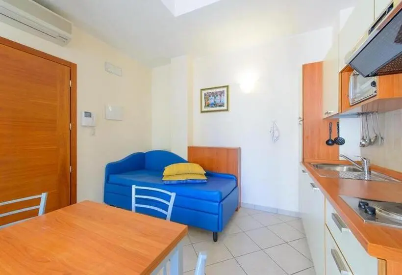 آپارتمان 1 خوابه با چشم‌انداز باغ, Residence Ducale