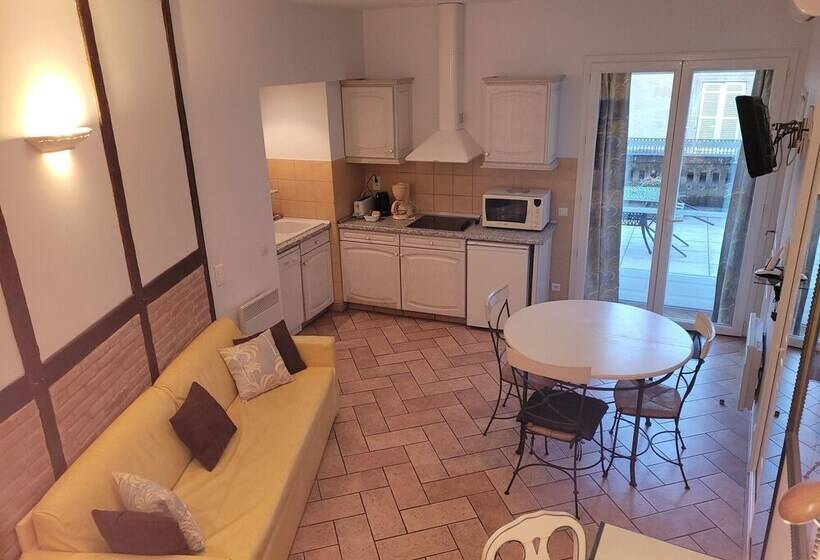 آپارتمان 1 خوابه با تراس, La Villa Des Consuls   Gîte De Tourisme De Charme