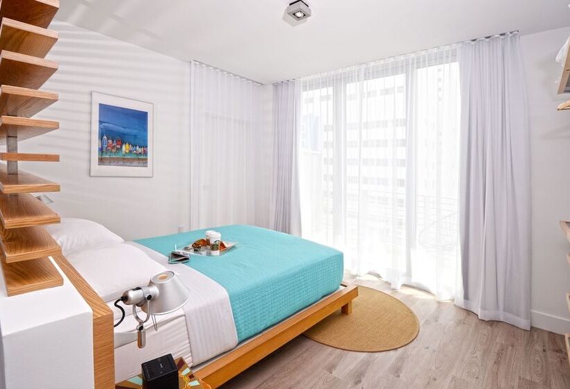 סטודיו סטנדרט עם מרפסת, 6080 Design Hotel By Eskape Collection