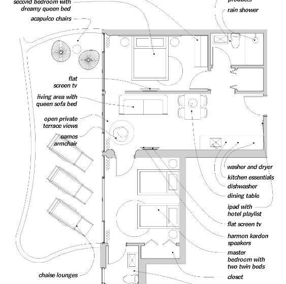 2 Bedroom Suite with Terrace, 6080 Design Hotel By Eskape Collection