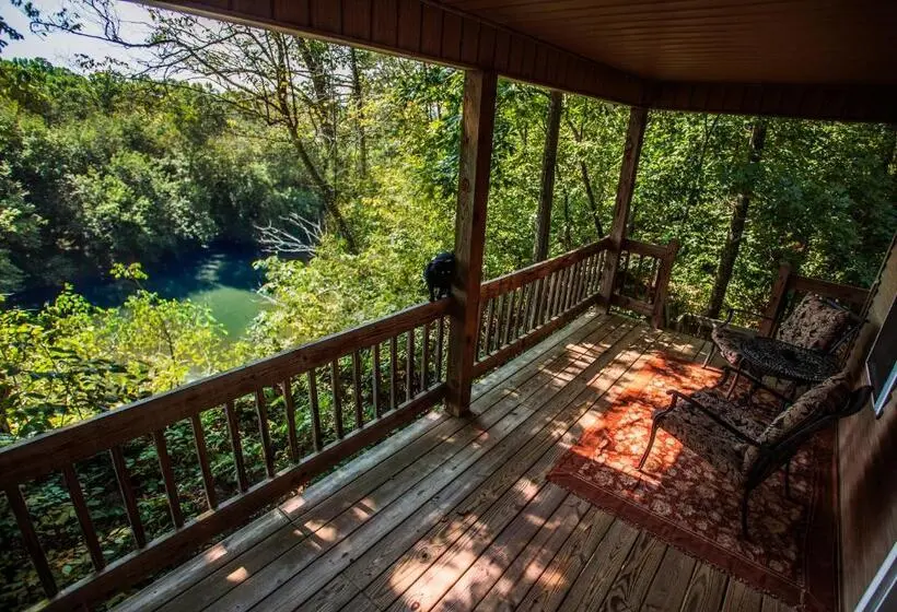 ２ベッドルームハウス, Nolichuckey Bluffs Bed & Breakfast Cabins