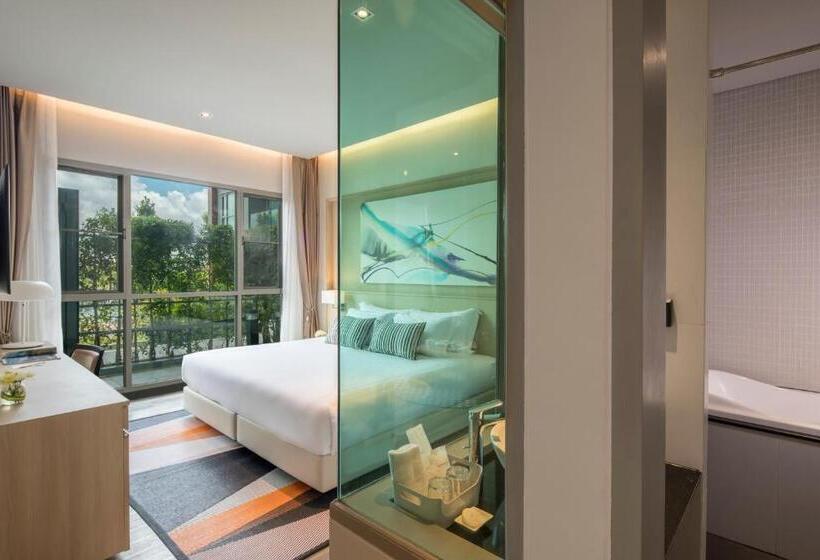 إستوديو قياسى مزودة بتراس, Aisana Hotel Korat