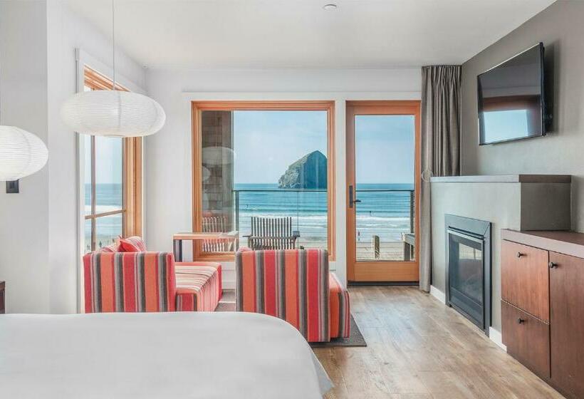 适合残疾人士使用的带超级大床的标准间, Headlands Coastal Lodge & Spa