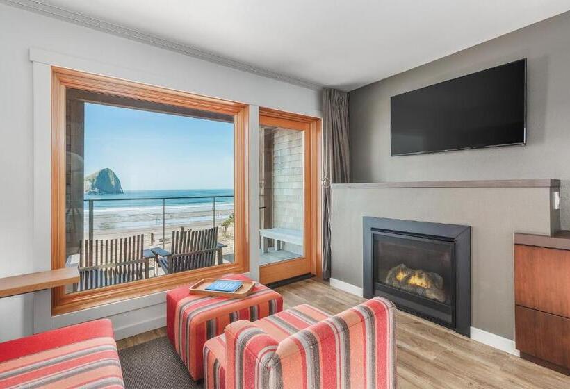 适合残疾人士使用的带超级大床的标准间, Headlands Coastal Lodge & Spa