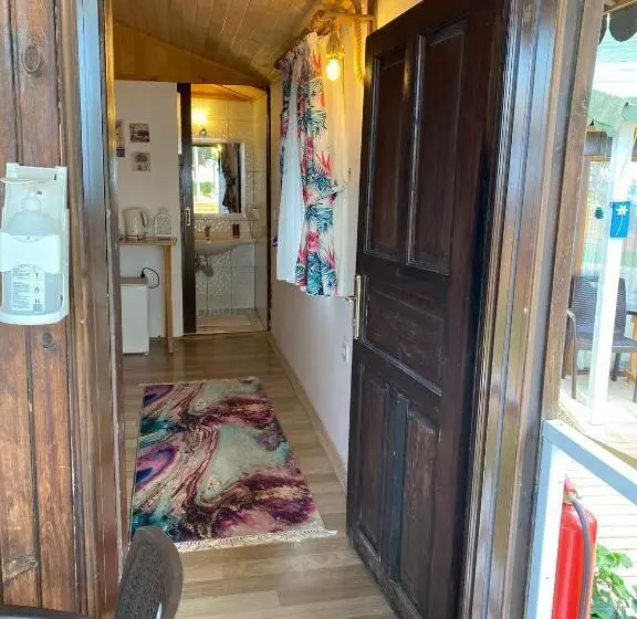 オーシャンビューデラックスルームバルコニー付き, Kara Kedi Beach Bungalow
