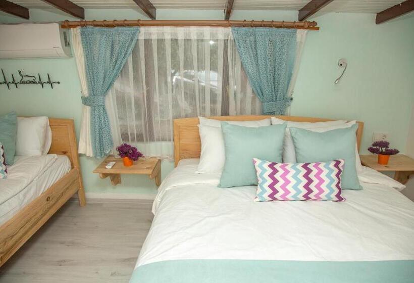 Triple Room Sea View, Kara Kedi Beach Bungalow