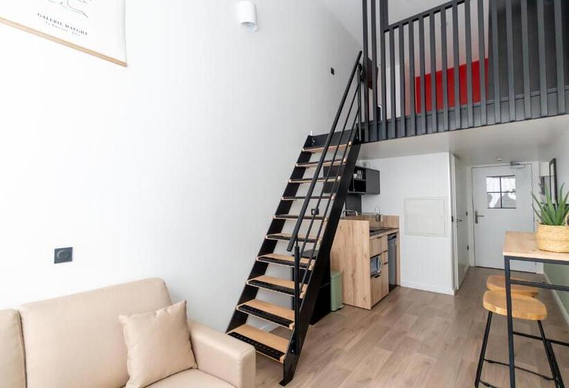 דירת דופלקס בת חדר שינה 1, Ecla Paris Massy Palaiseau