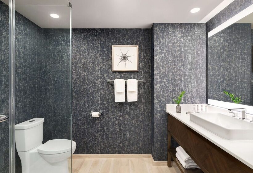 带城市景观及双人床的标准房间, Carte Hotel San Diego Downtown, Curio Collection By Hilton