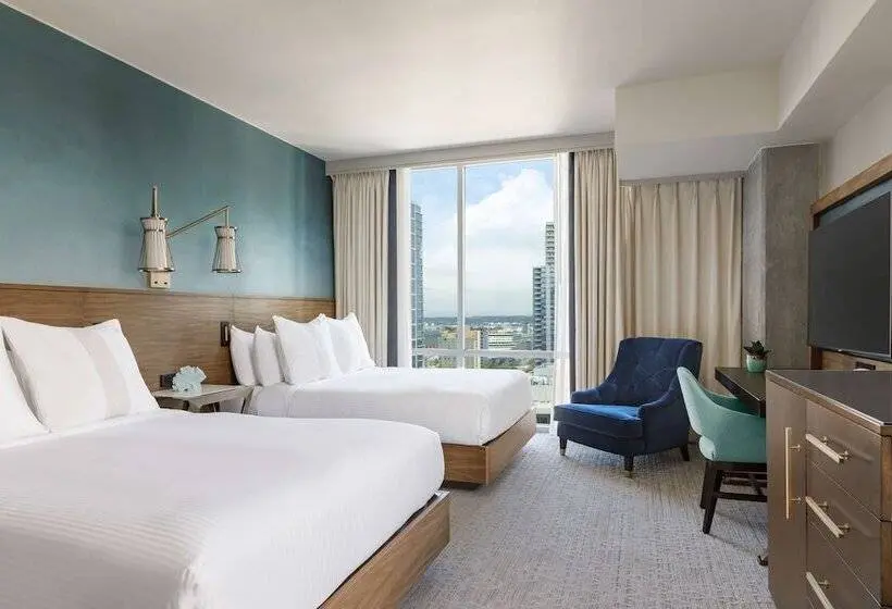 اتاق استاندارد با 2 تخت دوبل, Carte Hotel San Diego Downtown, Curio Collection By Hilton