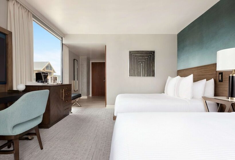 חדר סטנדרט שתי מיטות זוגיות, Carte Hotel San Diego Downtown, Curio Collection By Hilton