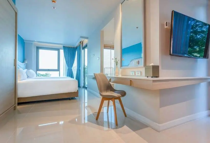 Deluxe-huone Merinäkymä, Centara Sonrisa Residences & Suites Sriracha