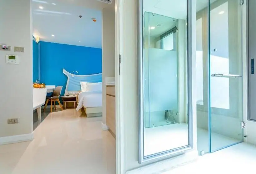 Superior-huone King-vuode, Centara Sonrisa Residences & Suites Sriracha
