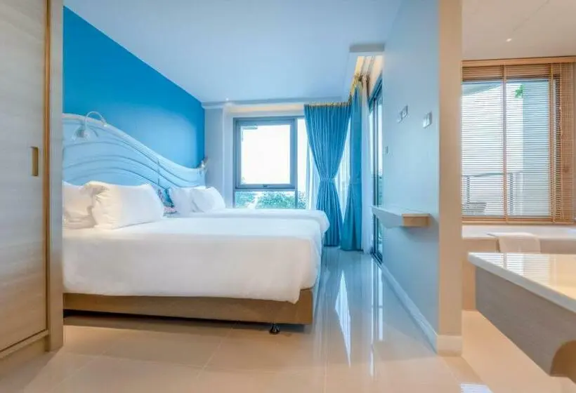 Deluxe-huone Merinäkymä, Centara Sonrisa Residences & Suites Sriracha