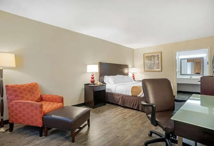 キングサイズベッドのスタンダードルーム, Quality Inn Baton Rouge East I12