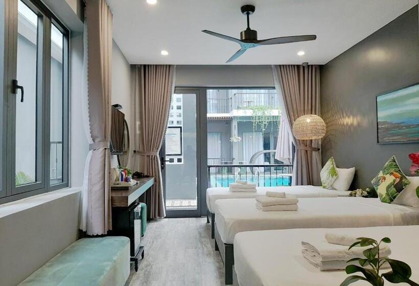 اتاق استاندارد سه تخته با چشمانداز استخر, Sea’lavie Boutique Resort & Spa