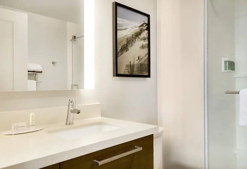 ダブルベッドのスタンダードスタジオ, Towneplace Suites By Marriott Outer Banks Kill Devil Hills