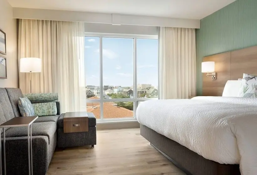 ダブルベッドのスタンダードスタジオ, Towneplace Suites By Marriott Outer Banks Kill Devil Hills