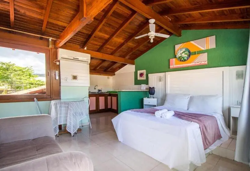 １ベッドルームのスーペリアアパートメント, Pousada Marina Da Praia