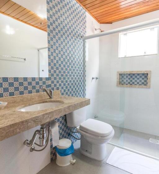 غرفة قياسية ثلاثية, Pousada Marina Da Praia