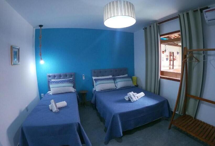 Quarto Triplo Estandar, Pousada Melodia Do Mar