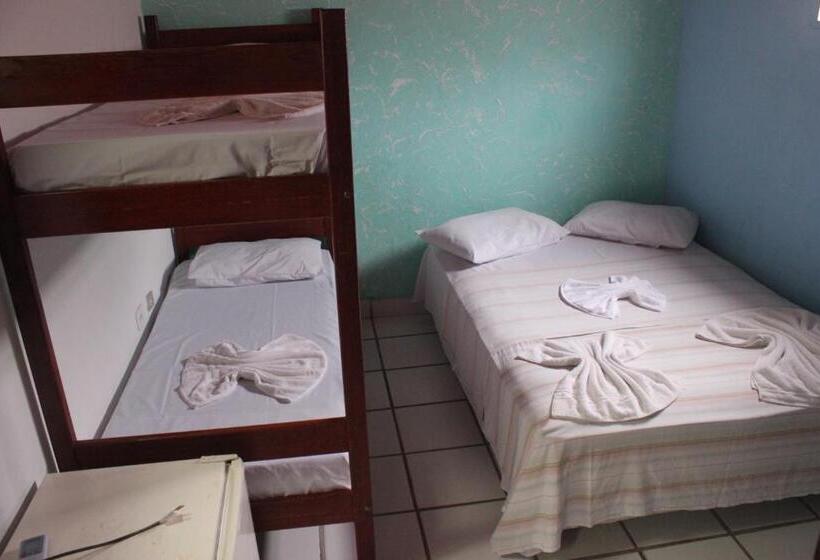 4인용 스탠다드 룸, Pousada Vila Do Porto Ar Condicionado E Cafe Da Manha