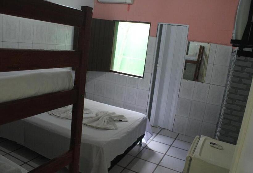 4인용 스탠다드 룸, Pousada Vila Do Porto Ar Condicionado E Cafe Da Manha