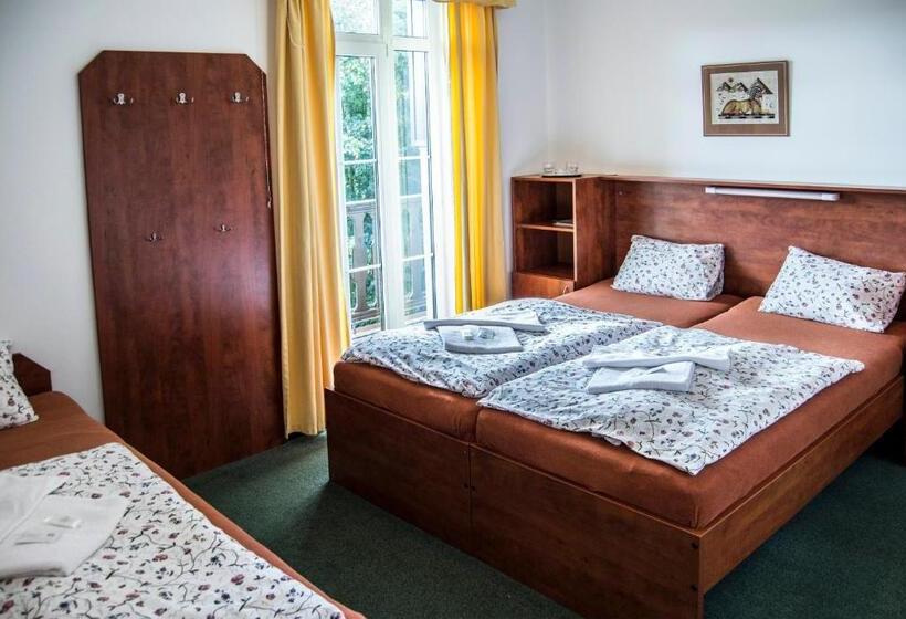 带阳台的三人标准间, Svycarska Bouda