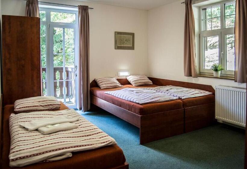 带阳台的三人标准间, Svycarska Bouda