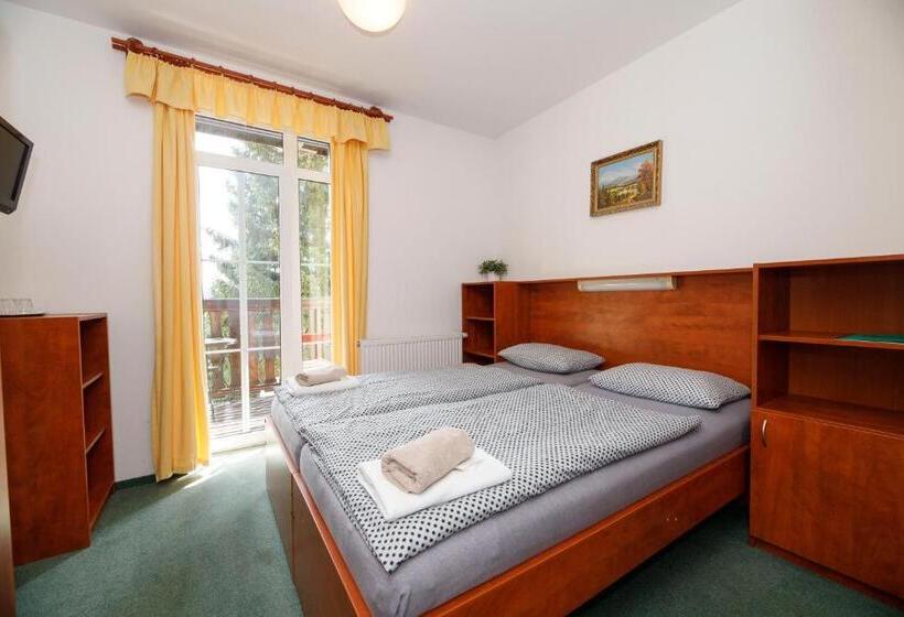 标准间带阳台, Svycarska Bouda