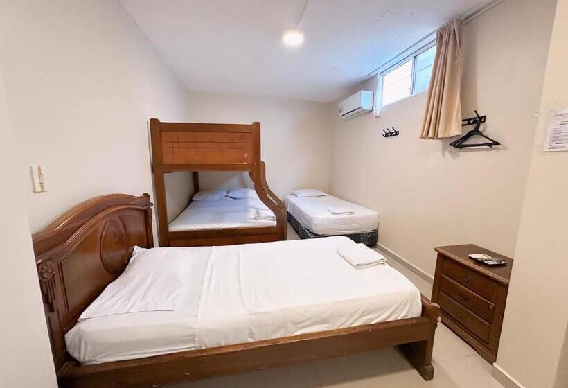اتاق استاندارد چهار تخته, Hostal Posada Del Sol