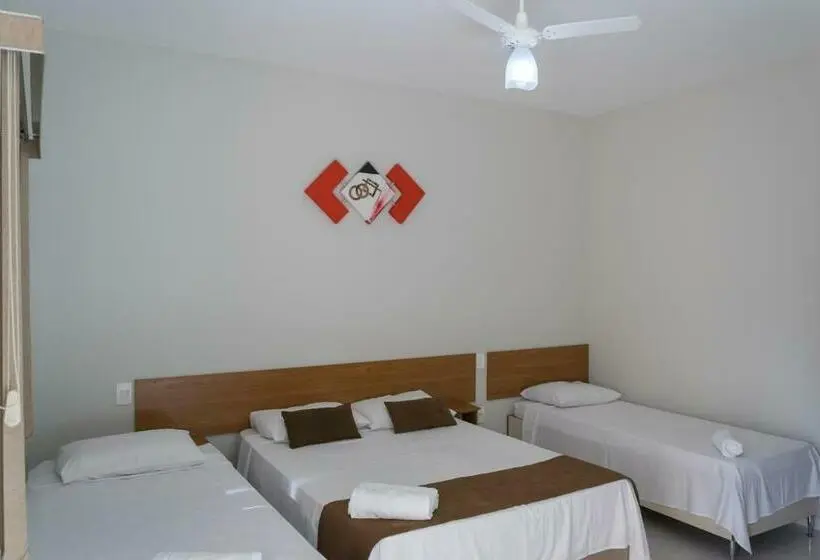 スタンダード4人部屋, Pousada Flores Do Campo