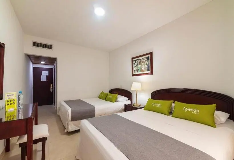اتاق استاندارد چهار تخته, Ayenda 1408 Jaba Santiago De Cali