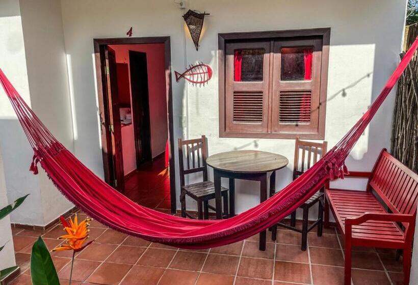 اتاق استاندارد سه تخته با بالکن, Pousada Atlantis