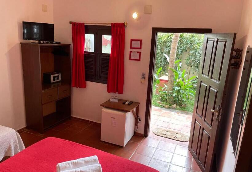 اتاق استاندارد سه تخته با بالکن, Pousada Atlantis