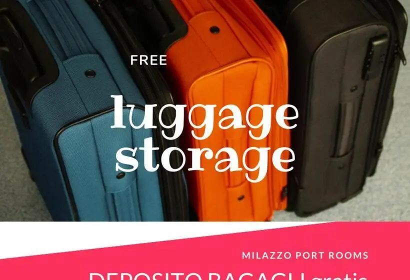 オーシャンビュースタンダードルームバルコニー付き, Milazzo Port Rooms